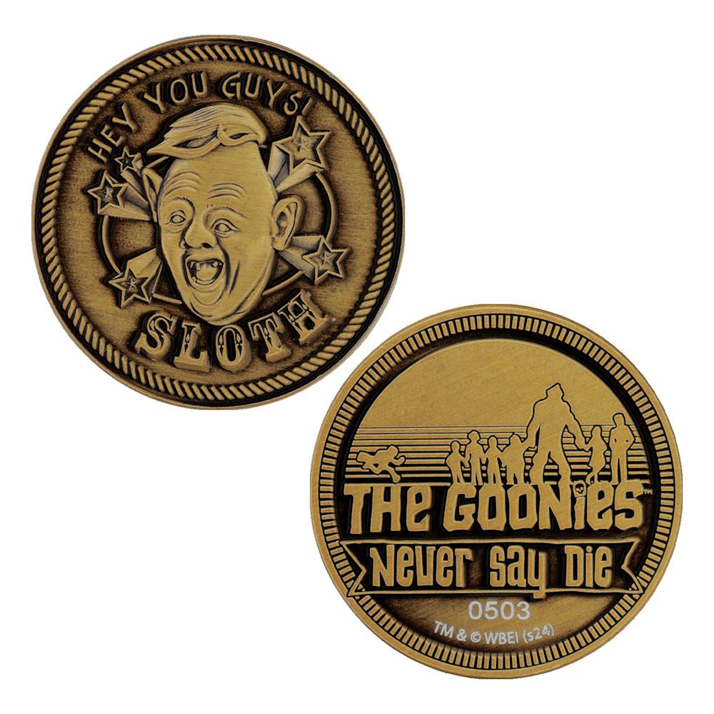 【予約商品】 GOONIES グーニーズ (公開 40周年 ) - Sloth Collectible Coin / 世界限定1,985個 / コイン - PGS